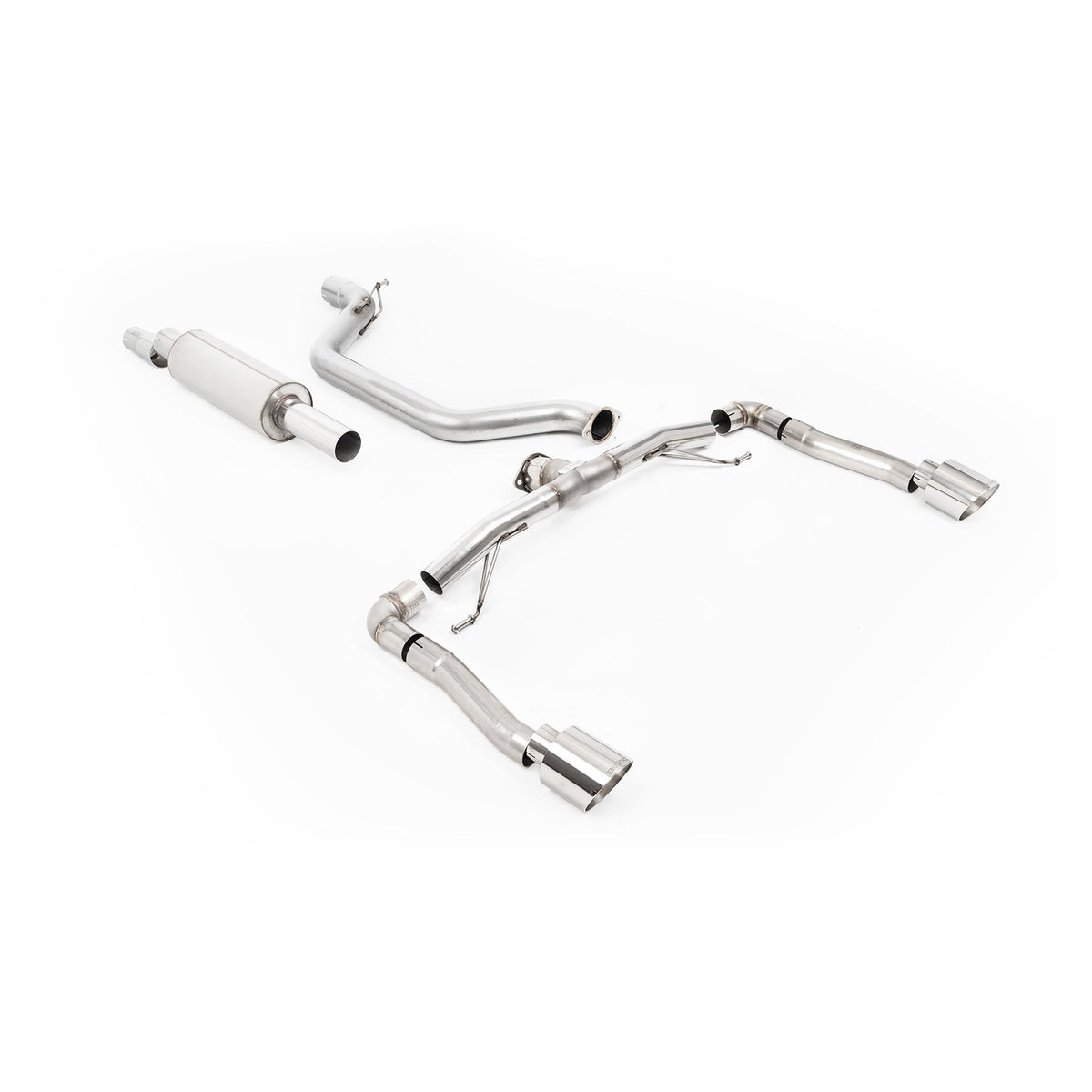 Milltek Filter Back Exhaust Seat Cupra Formentor 2.0TSI 245ps MQB Evo OPF/GPF 22+