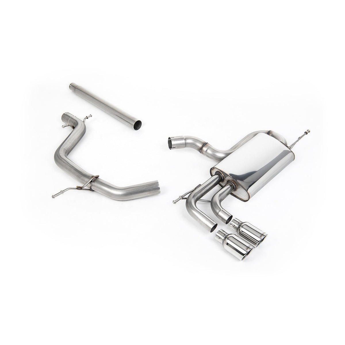 Milltek Cat Back Exhaust Volkswagen Golf Mk6 GT 2.0 TDI 140PS 09-13