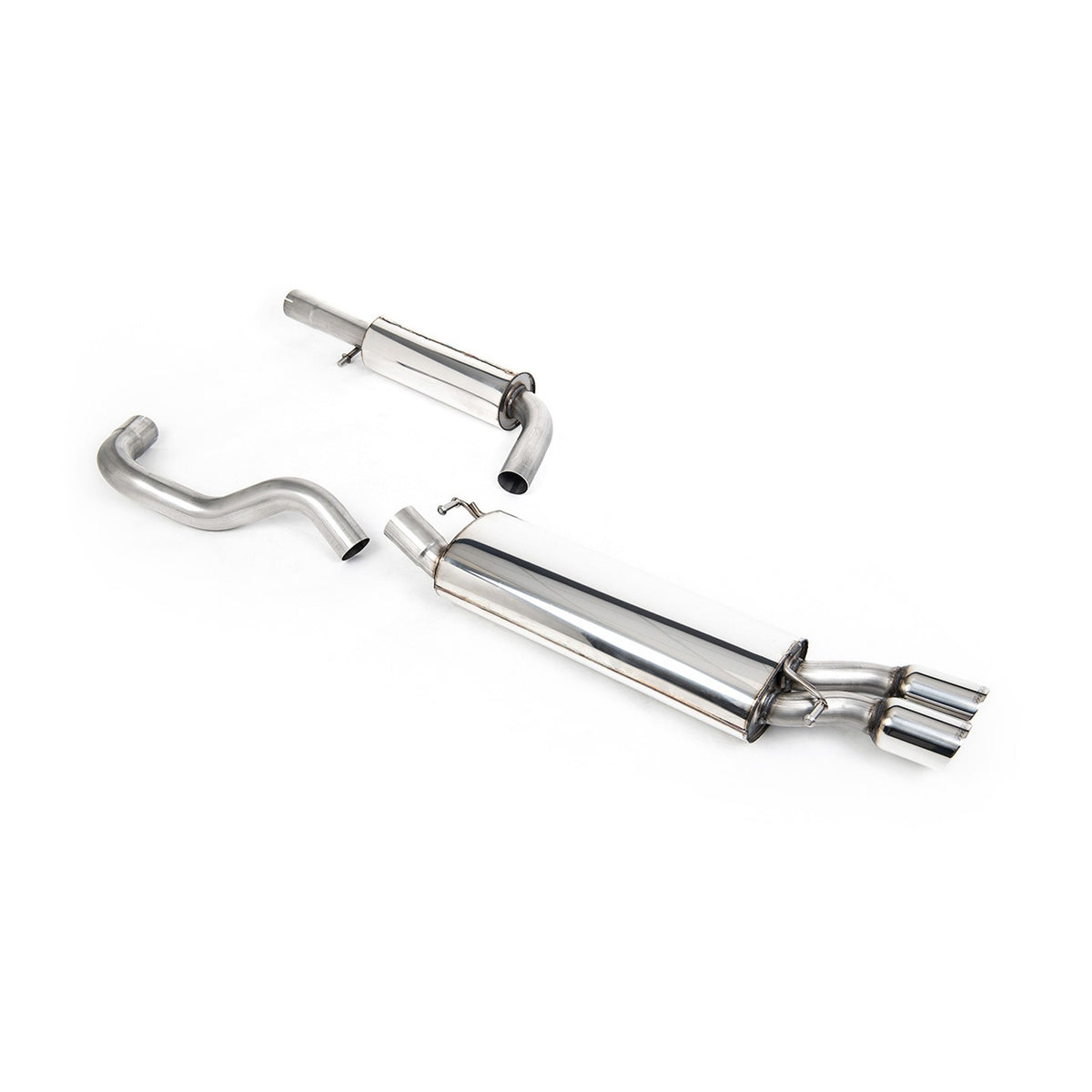 Milltek Cat Back Exhaust Seat Leon Cupra 1.9 TDi 90-150PS 00-05