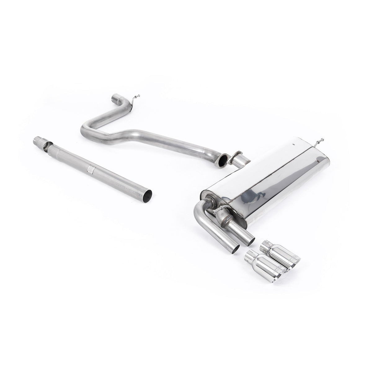 Milltek Cat Back Exhaust Seat Leon FR 1.4 TSI SC 5dr 13-18