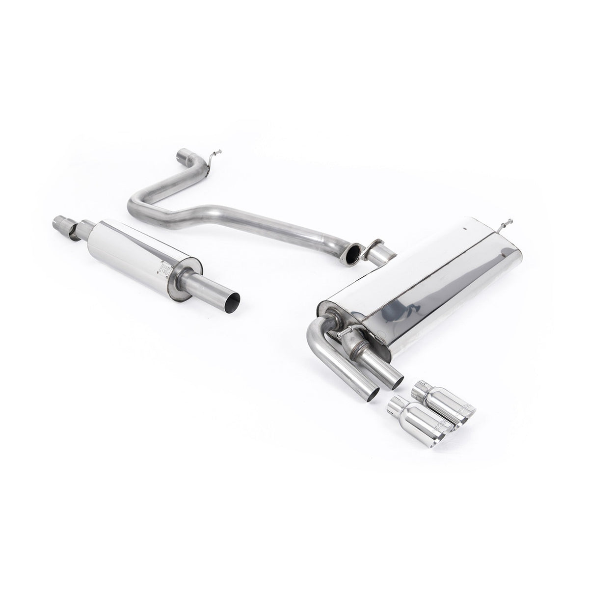 Milltek Cat Back Exhaust Seat Leon FR 1.4 TSI SC 5dr 13-18