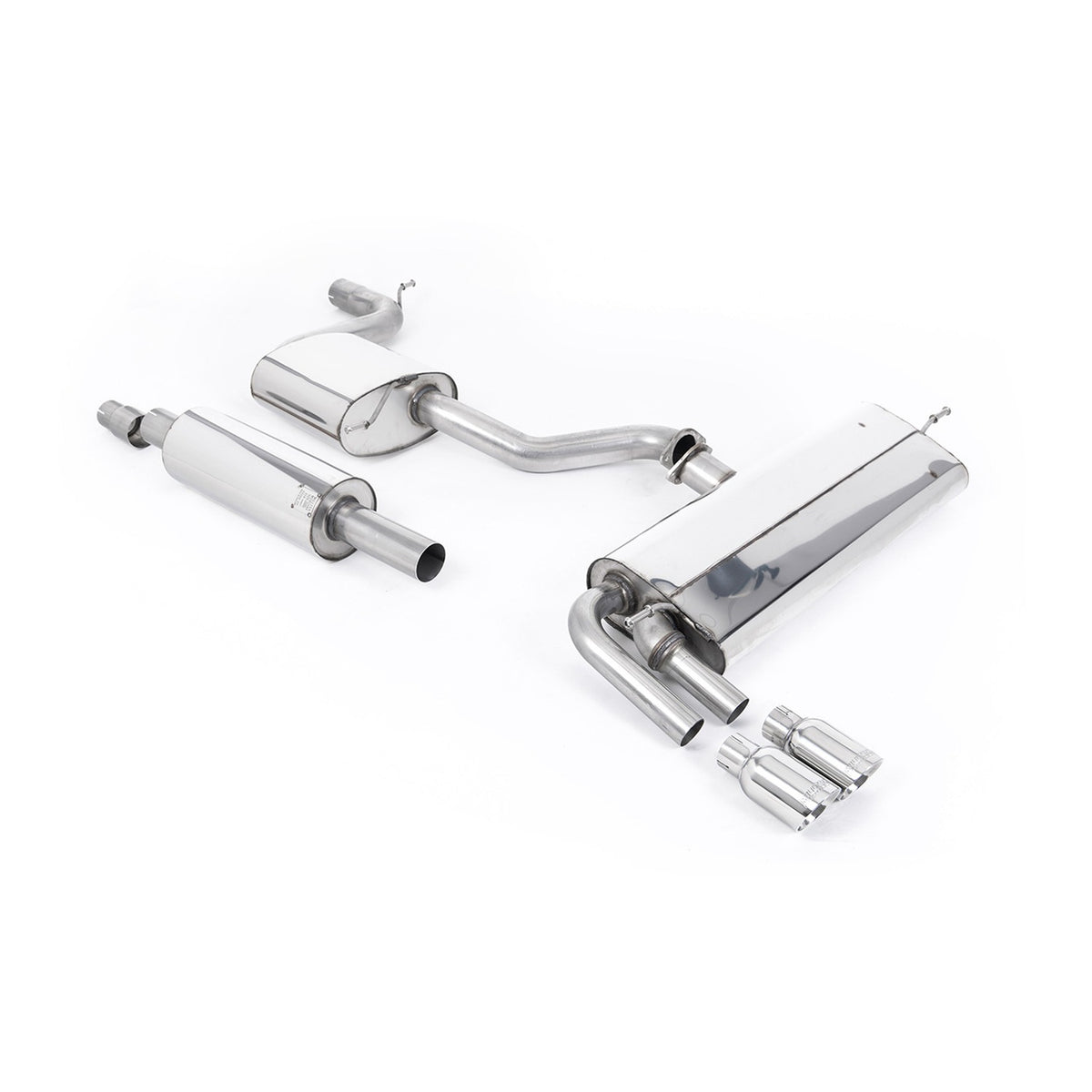 Milltek Cat Back Exhaust Seat Leon FR 1.8 TSI 180PS SC 5dr 13-18