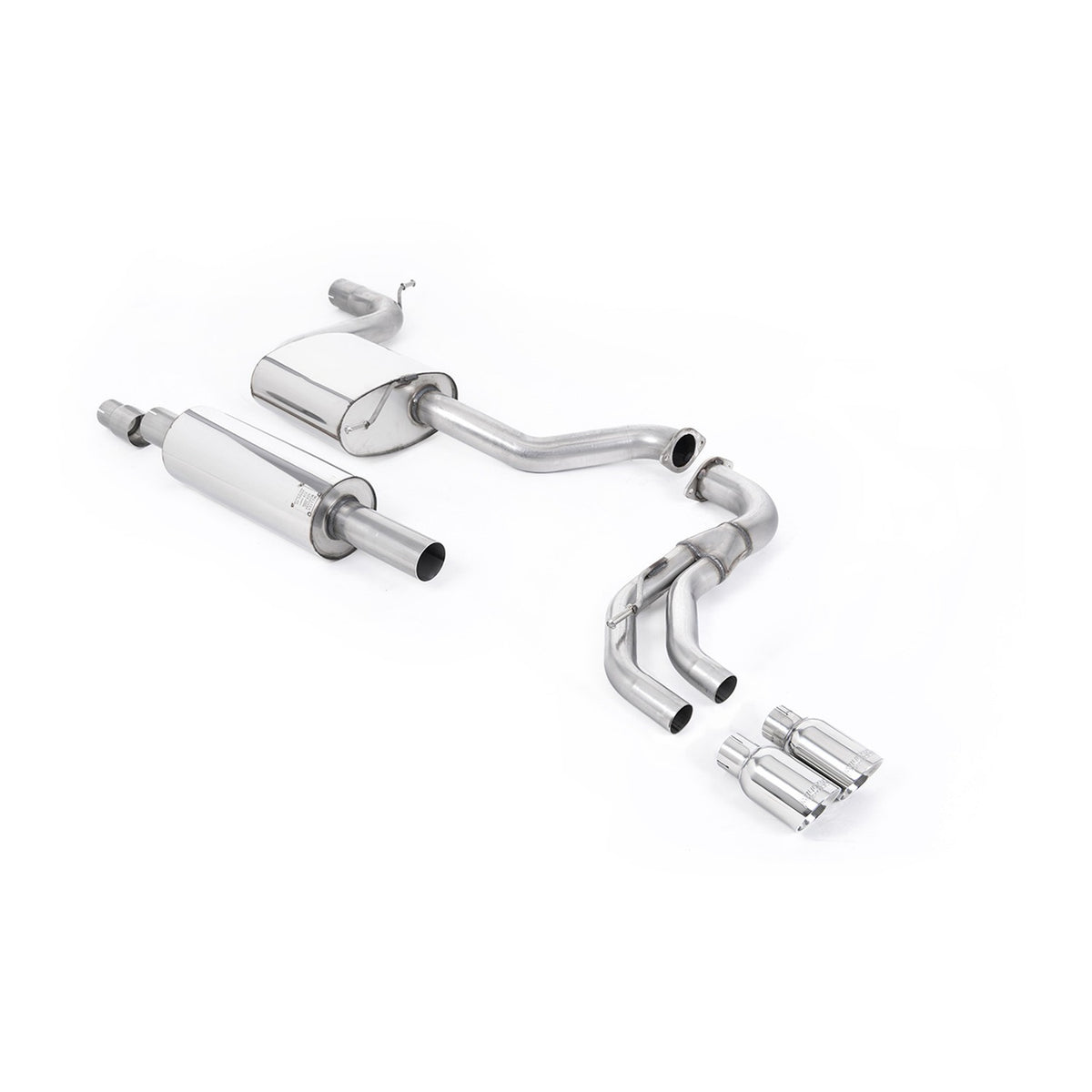 Milltek Cat Back Exhaust Seat Leon FR 1.8 TSI 180PS SC 5dr 13-18