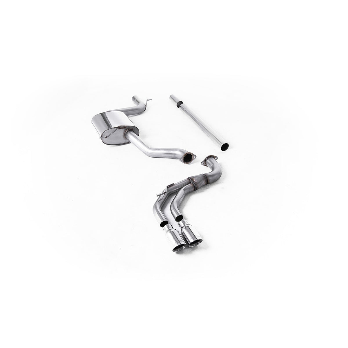 Milltek Cat Back Exhaust Seat Leon FR 1.8 TSI 180PS SC 5dr 13-18