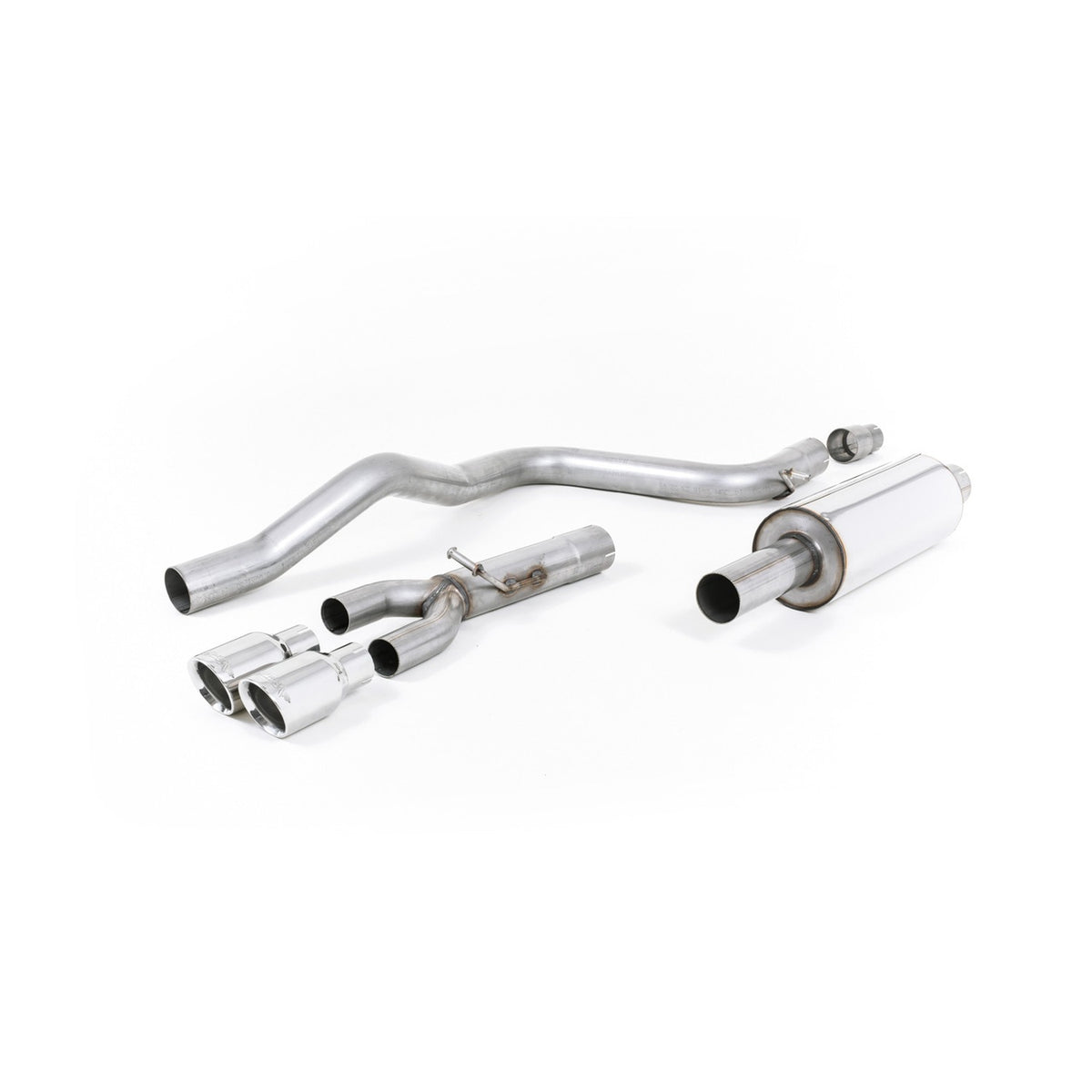 Milltek Cat Back Exhaust Seat Leon FR 2.0 TDI 150 SC 5dr Manual DSG-auto 13-20