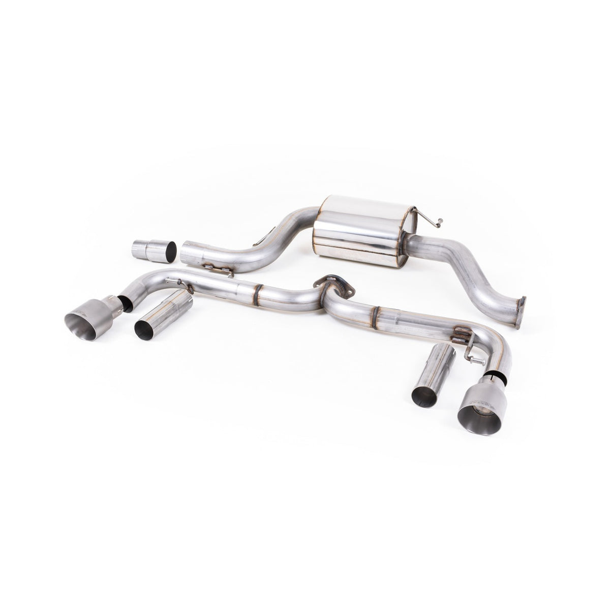 Milltek Cat Back Exhaust Volkswagen Beetle 2.0 TSI A5 Chassis 11-15
