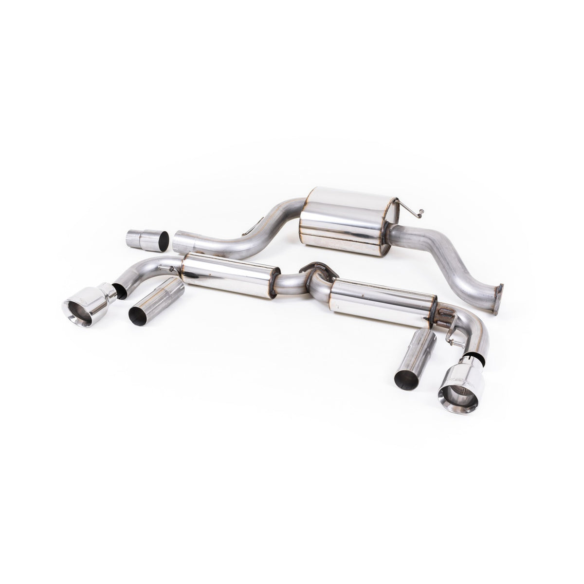 Milltek Cat Back Exhaust Volkswagen Beetle 2.0 TSI A5 Chassis 11-15