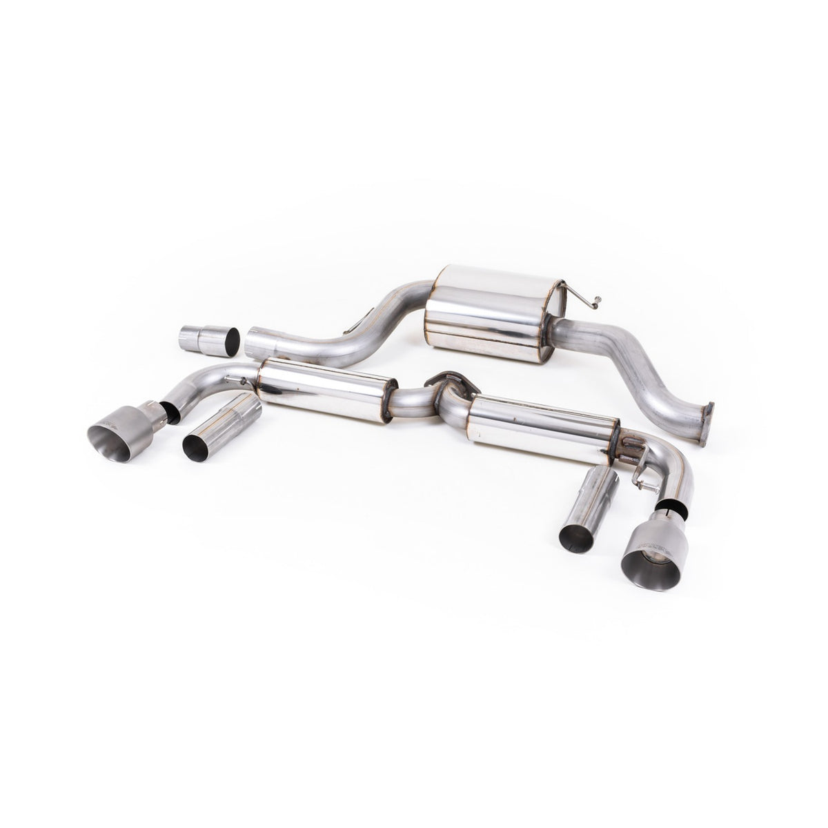 Milltek Cat Back Exhaust Volkswagen Beetle 2.0 TSI A5 Chassis 11-15