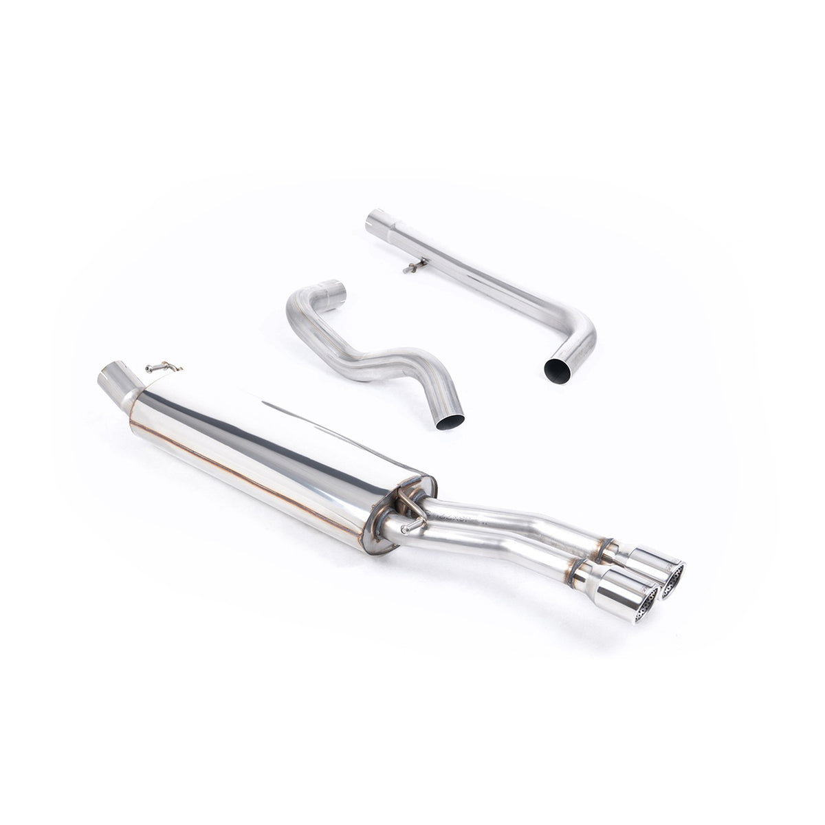 Milltek Cat Back Exhaust Volkswagen Bora 1.8T 2WD 00-05