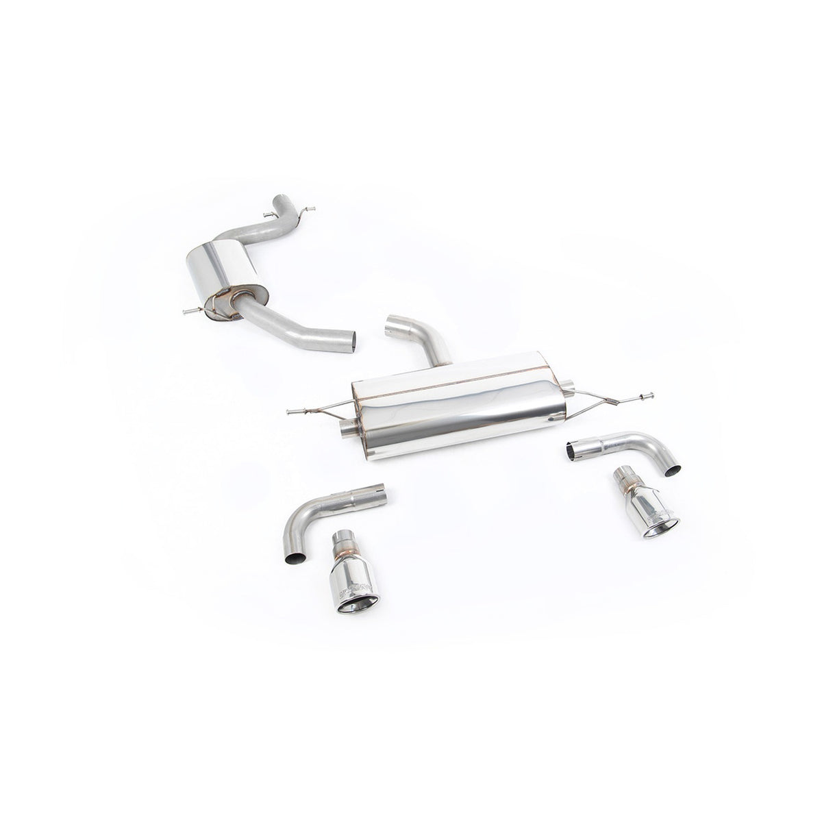 Milltek Cat Back Exhaust Volkswagen Golf Mk6 GTi 2.0 TSI 210PS 09-13