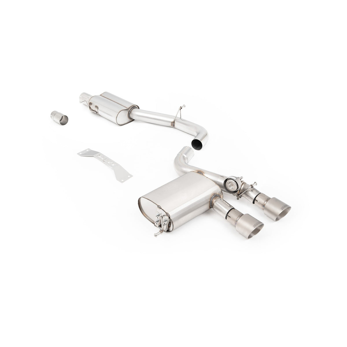 Milltek Cat Back Exhaust Volkswagen Golf Mk5 R32 3.2 V6 05-09