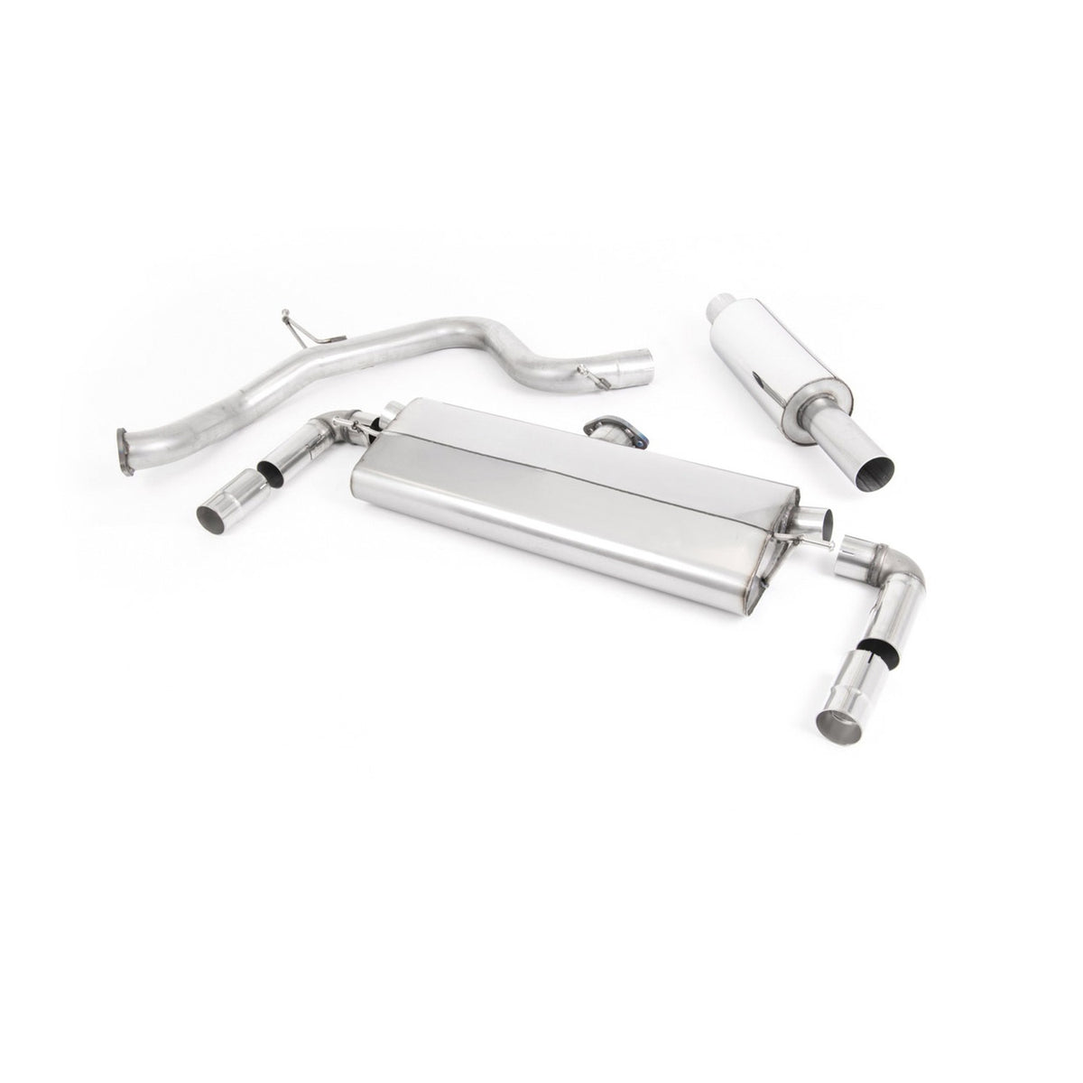 Milltek Cat Back Exhaust Volkswagen Golf Mk7.5 GTi TCR Performance Pack OPF/GPF 19-20