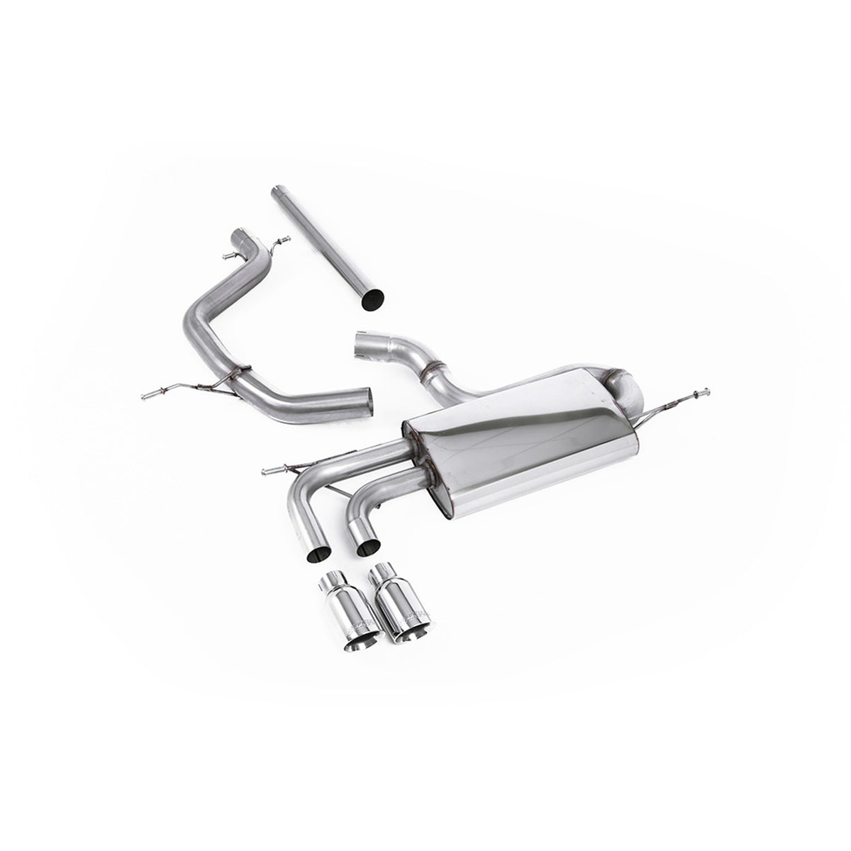 Milltek Cat Back Exhaust Volkswagen Golf Mk5 2.0 TDI 140PS 04-09