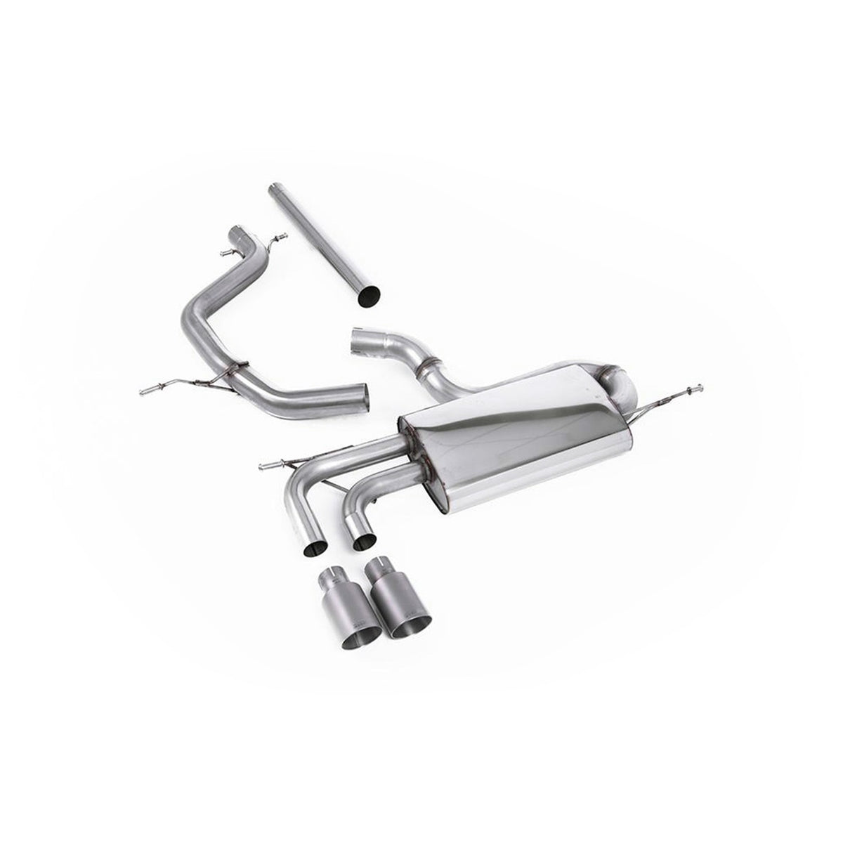 Milltek Cat Back Exhaust Volkswagen Golf Mk5 2.0 TDI 140PS 04-09