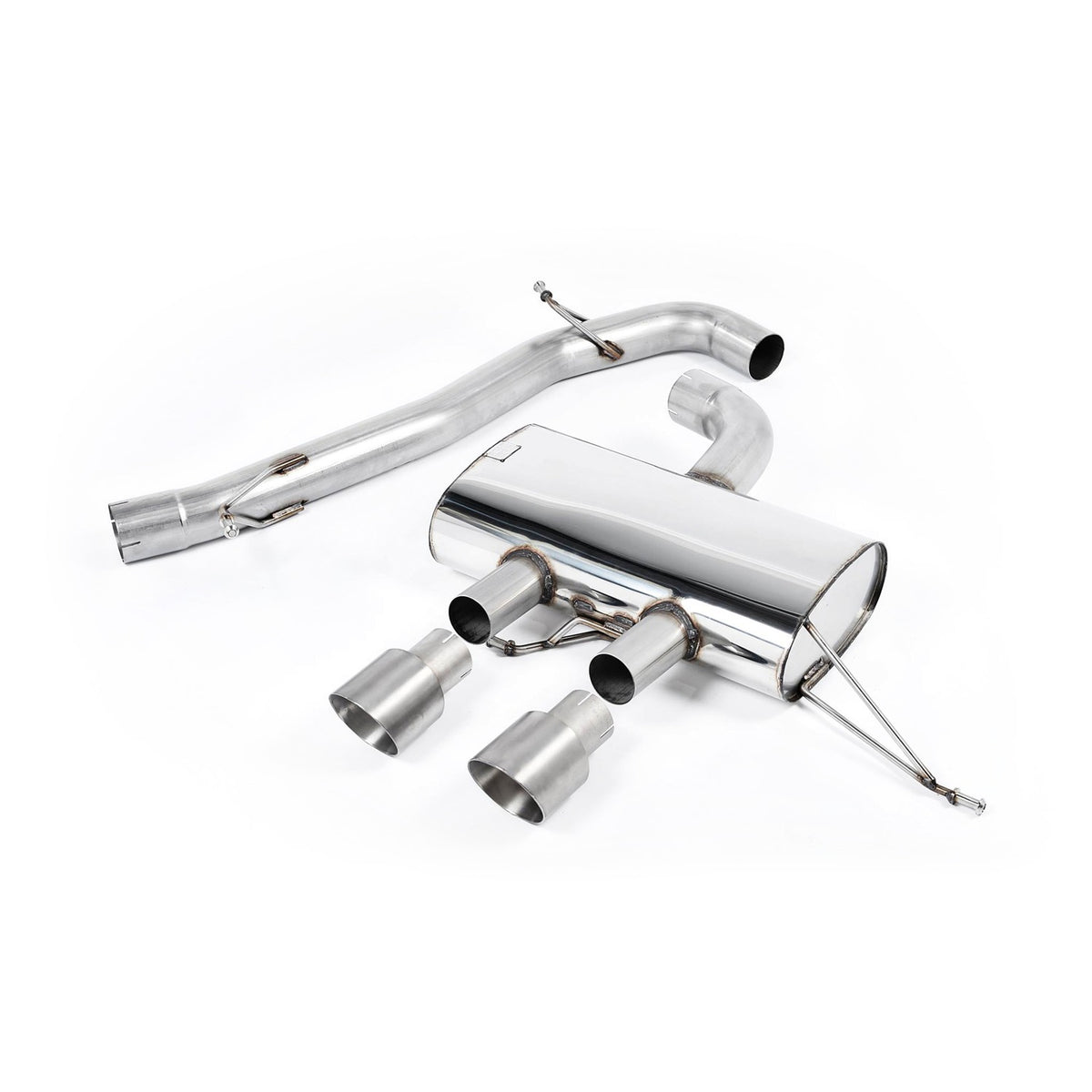 Milltek Cat Back Exhaust Volkswagen Golf Mk6 R 2.0 TFSI 270PS 09-13