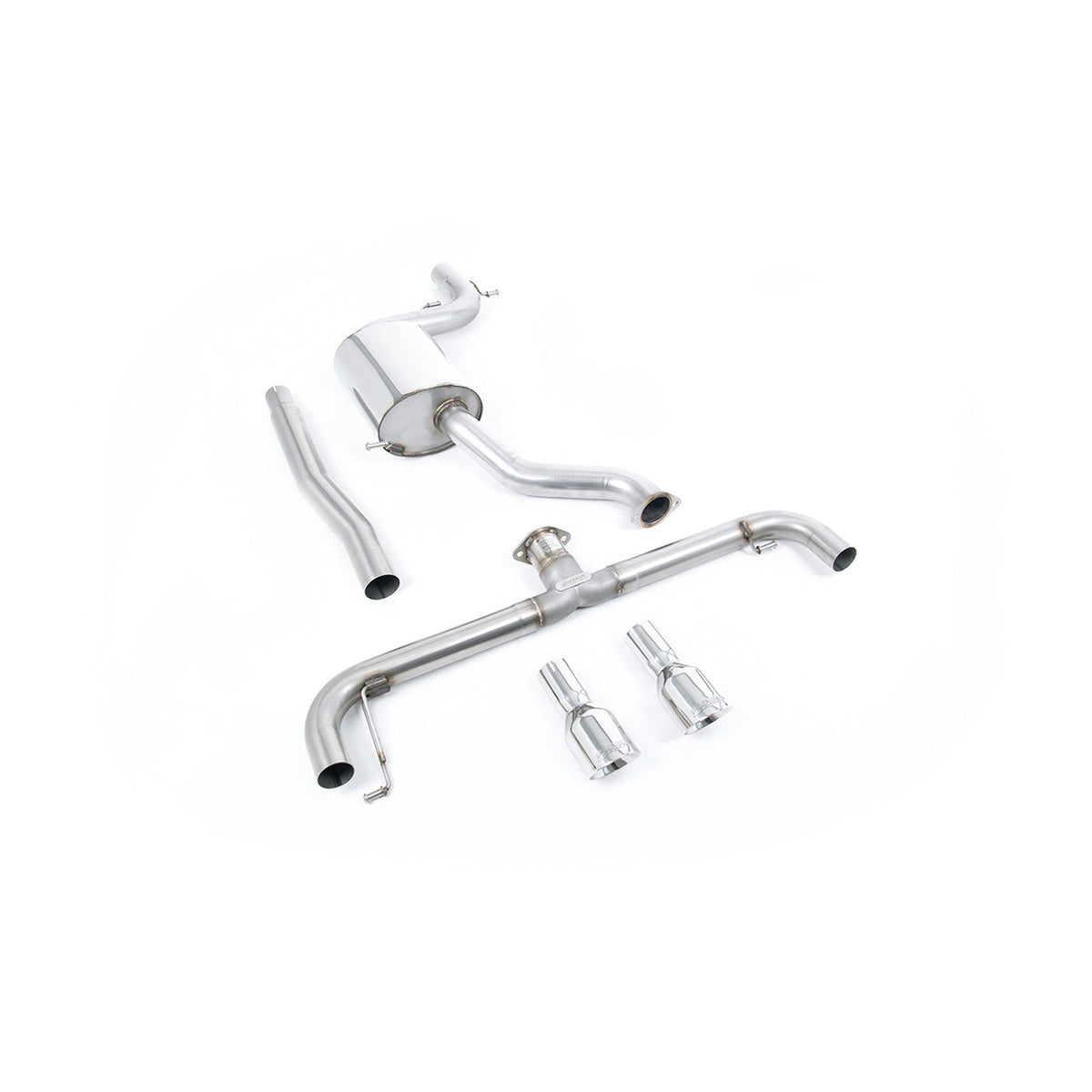Milltek Cat Back Exhaust Volkswagen Scirocco R 09-16