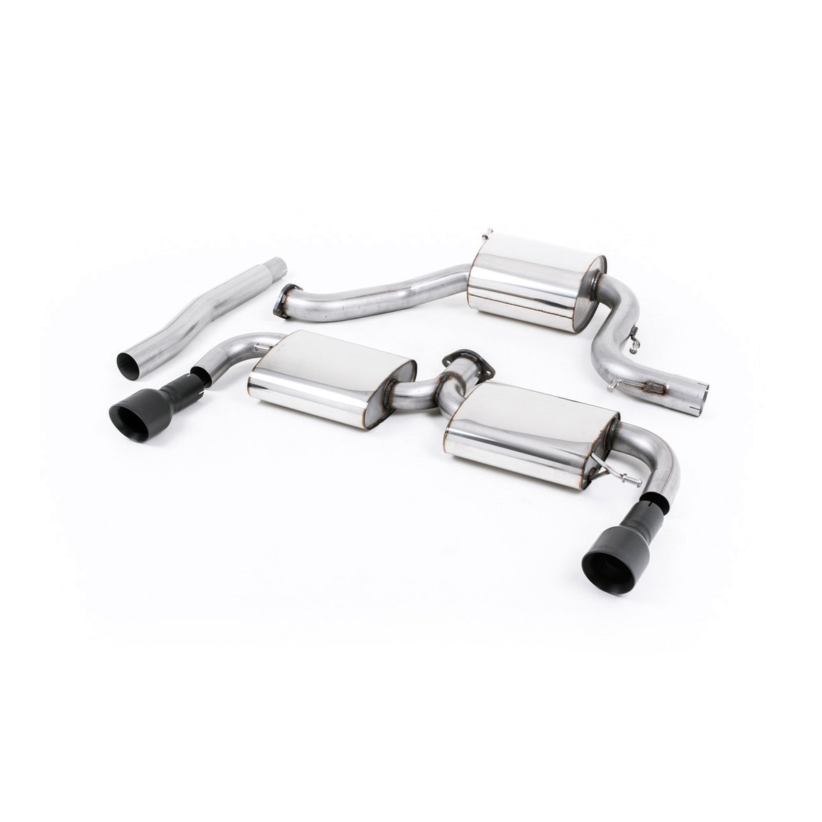 Milltek Cat Back Exhaust Volkswagen Scirocco R 09-16