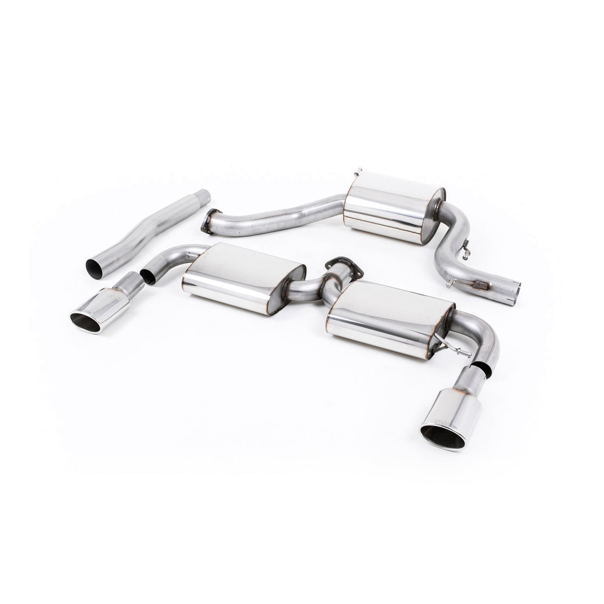 Milltek Cat Back Exhaust Volkswagen Scirocco R 09-16