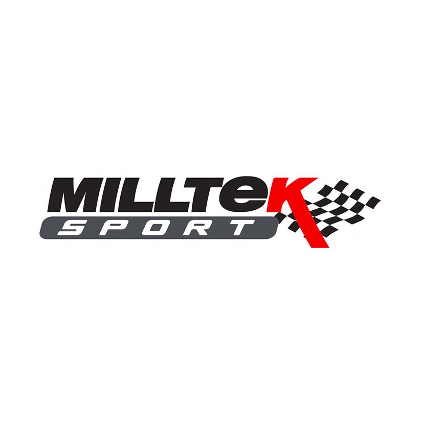 Milltek Large-bore Downpipe and De-cat Exhaust Volkswagen Polo GTI 2.0 TSI (AW 5-Door) Non GPF/OPF Models Only 18-19