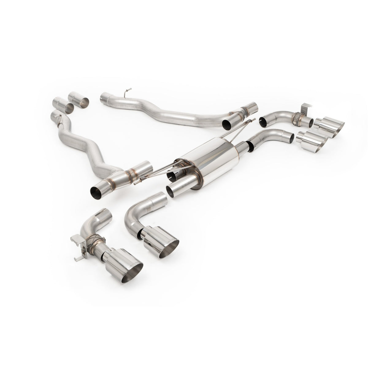 Milltek Axle Back Exhaust BMW 5 Series M5 4.4 Twin Turbo Hybrid G90 G99 UK EU Spec 25+