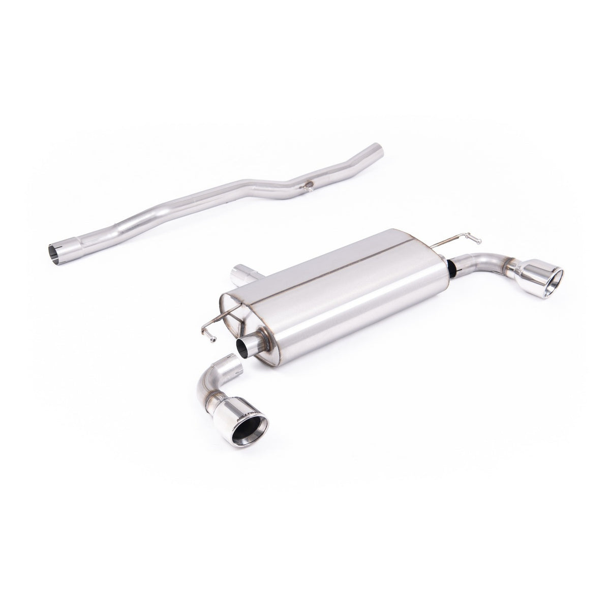 Milltek Cat Back Exhaust Volkswagen Golf Mk4 R32 3.2 V6 4WD 02-05