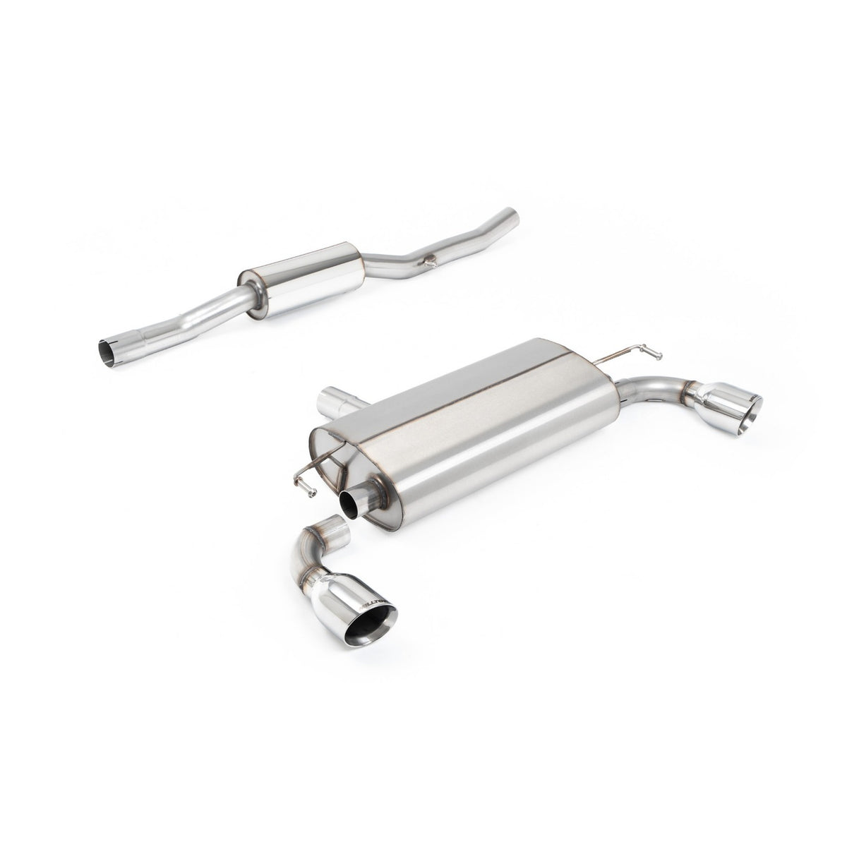 Milltek Cat Back Exhaust Volkswagen Golf Mk4 R32 3.2 V6 4WD 02-05