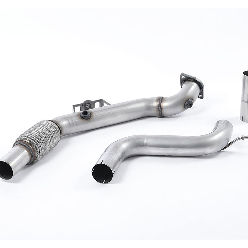 Milltek Ford Mustang 2.3 EcoBoost (Fastback) 2015-2018 Large-bore Downpipe and De-cat Exhaust - Must be fitted with Milltek Sport Cat-back System