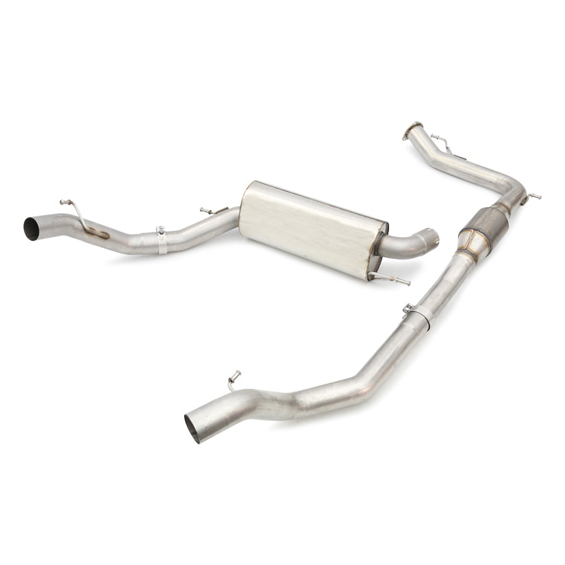 Tegiwa x Milltek Sport Catback Race Exhaust System 3" / 76mm Honda Civic Type R FN2 07-11 - Race Cat