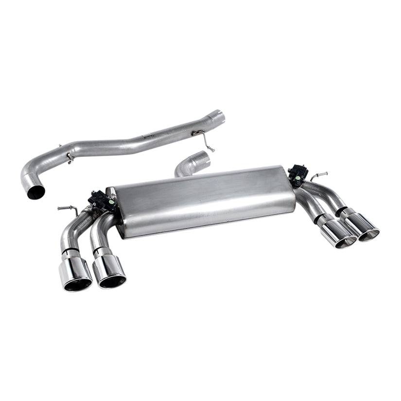 Milltek Audi S3 2.0 TFSI quattro 3-Door 8V/8V.2 (Non-GPF Equipped Models Only) 2013-2018 Cat-back Exhaust