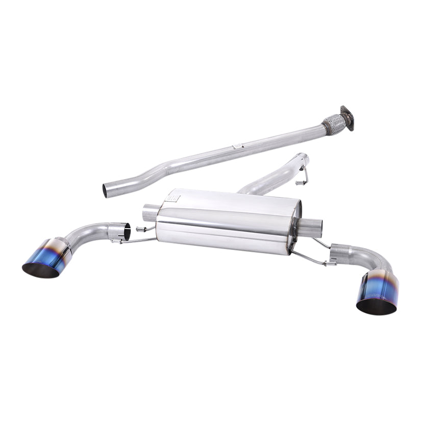 Milltek Subaru BRZ 2.0-litre 2012-2021 Secondary Cat-back Exhaust